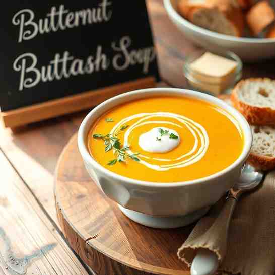 Butternut Squash Soup Recipe